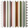 The British Stripe Co. Elizabeth, Highlands No.1 - Roman Blind